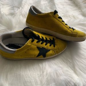 Golden Goose sz 40 yellow/black